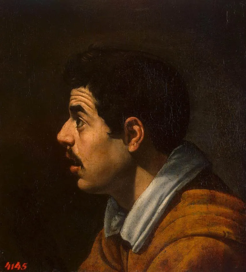 Head of a Man by Diego Rodriguez de Silva y Velazquez