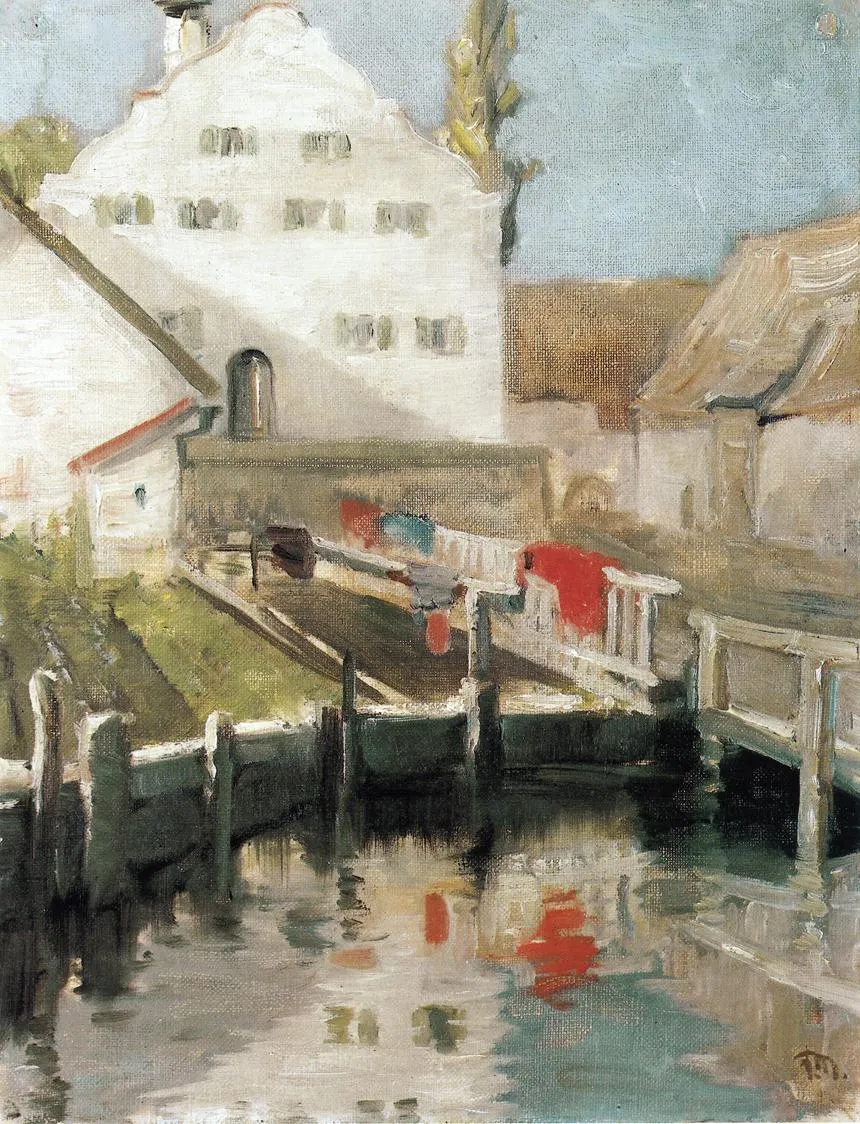 Indersdorf by Franz Marc