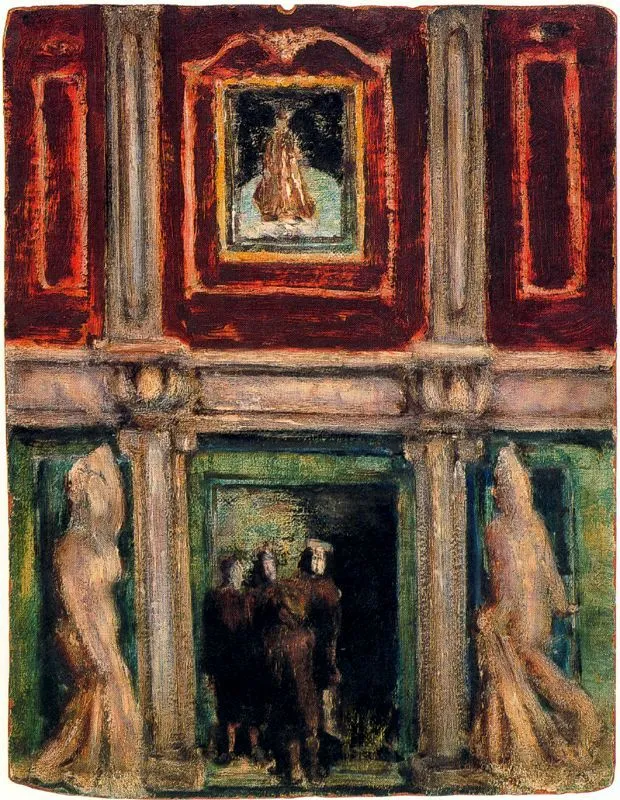 Interior by Mark Rothko