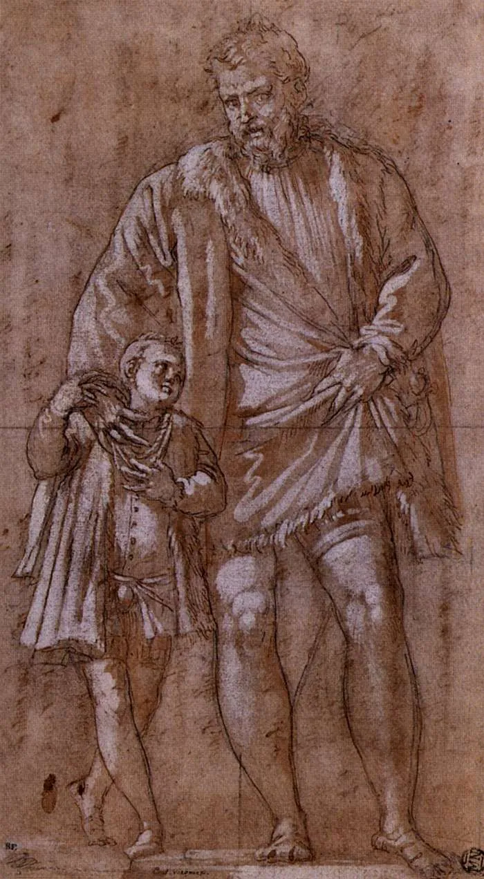 Iseppo and Adriano da Porto by Paolo Veronese