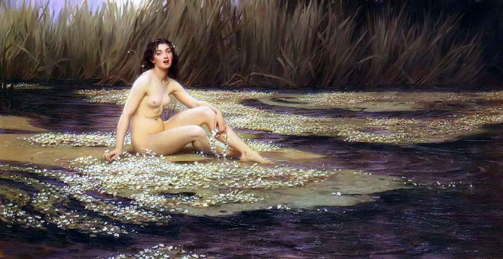 La Nymphe Des Eaux by Herbert James Draper