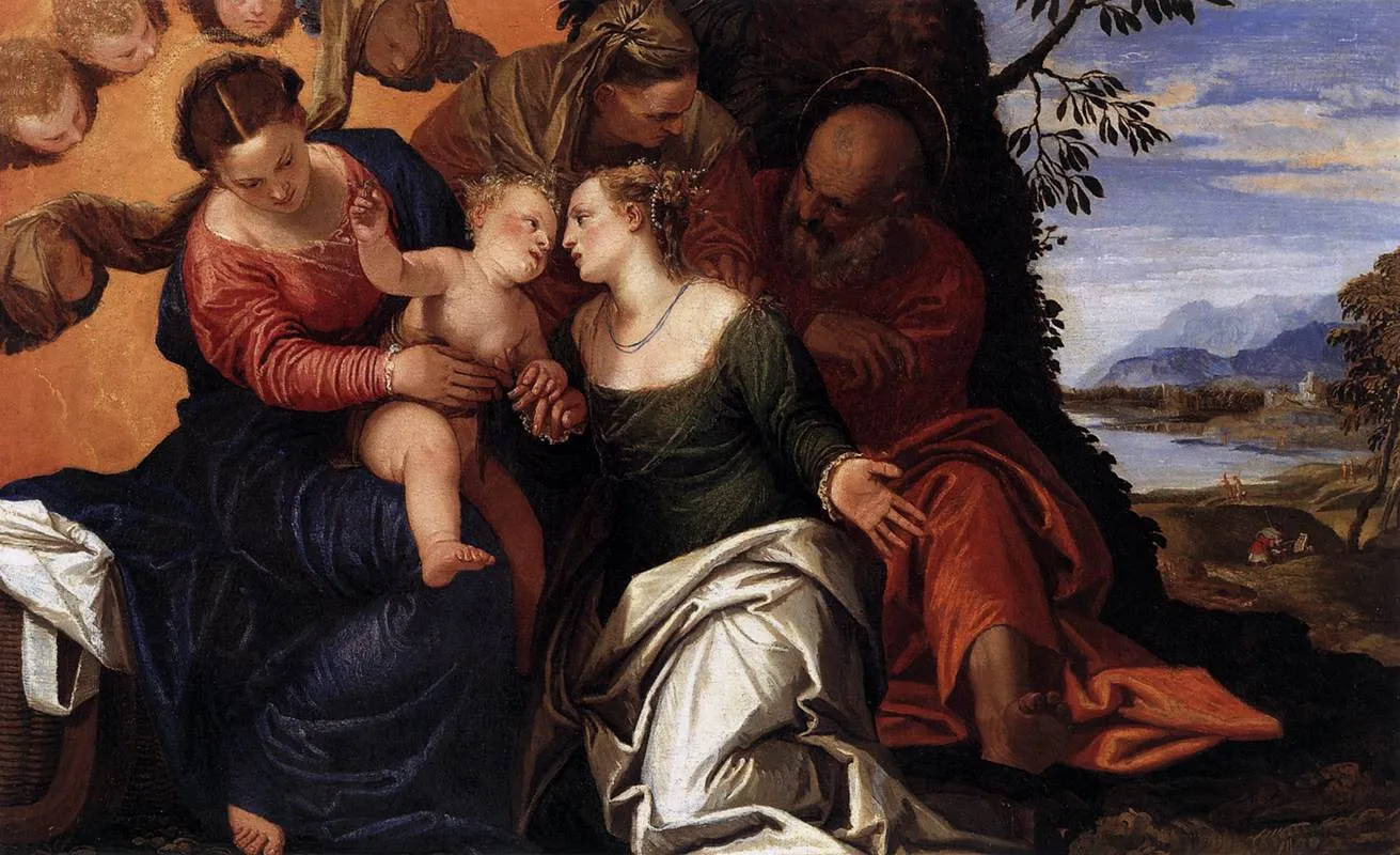 Mystic Marriage of St Catherine by Paolo Veronese