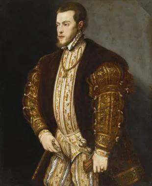 Philip II of Spain by Tiziano Vecelli