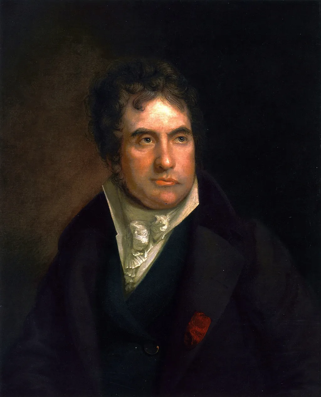 Portrait En Buste De Trois-quart À La Mode Du Début Du Xixeme Siècle by Rembrandt Peale