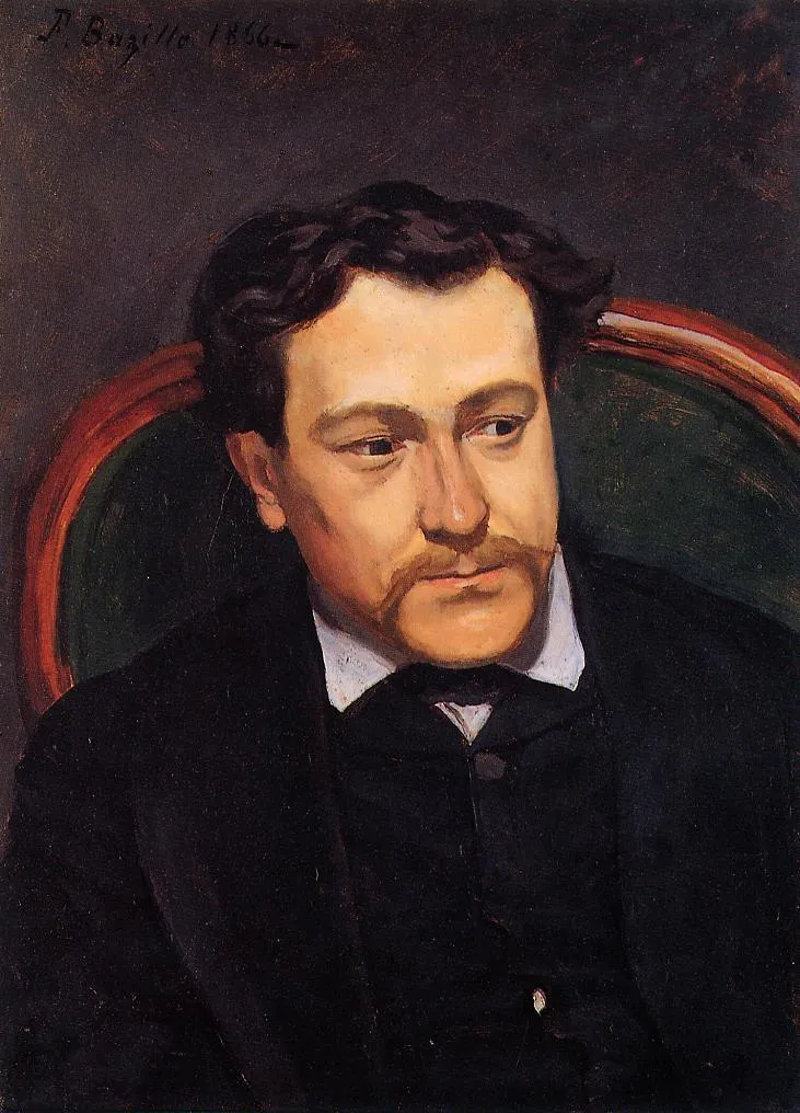 Portrait of Edouard Blau by Frederic Bazille