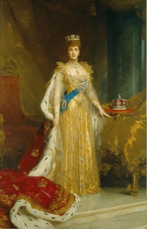 Portrait of Alexandra of Denmark by Samuel Luke Fildes