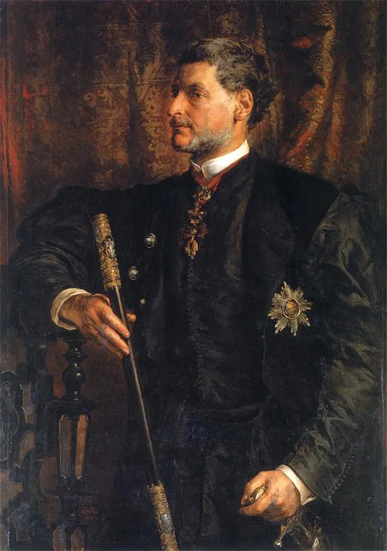 Portrait of Alfred Potocki by Jan Matejko