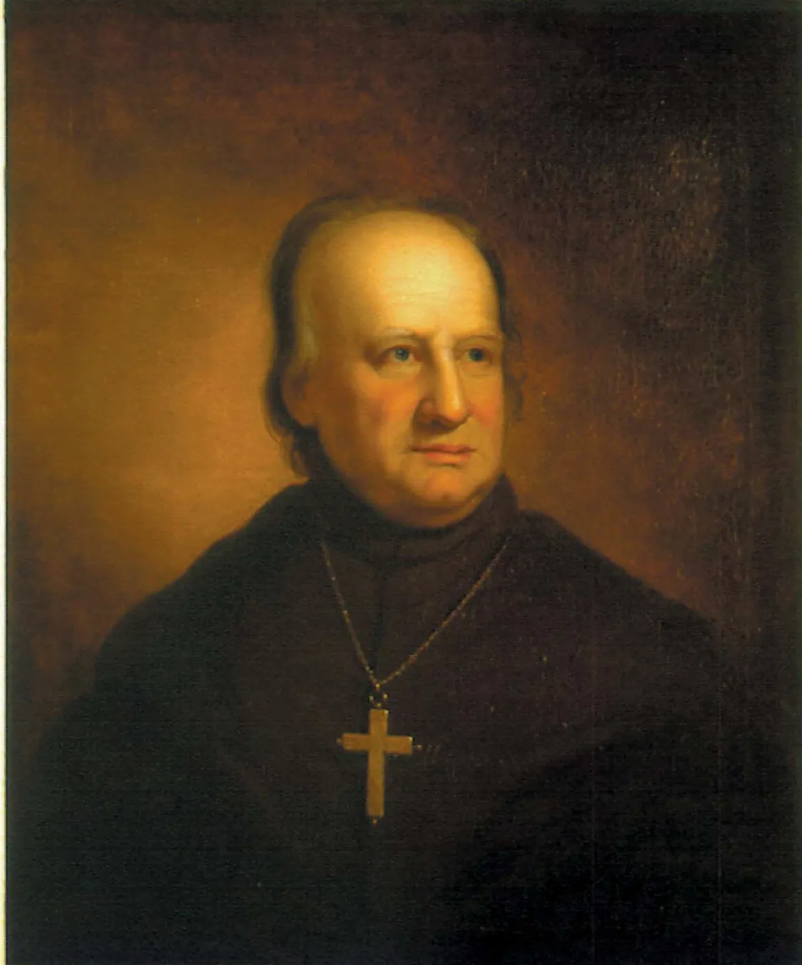 Portrait of America's First Bishop and Archbishop, John Carroll by Rembrandt Peale