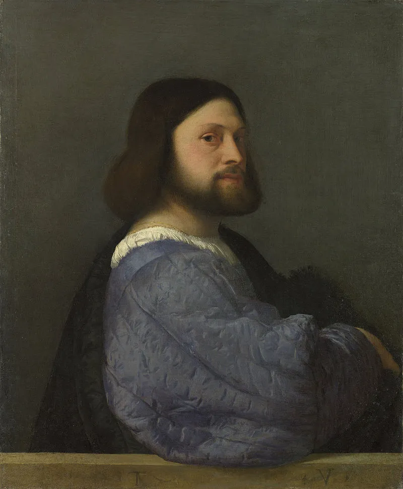 Portrait of Ariosto by Tiziano Vecelli