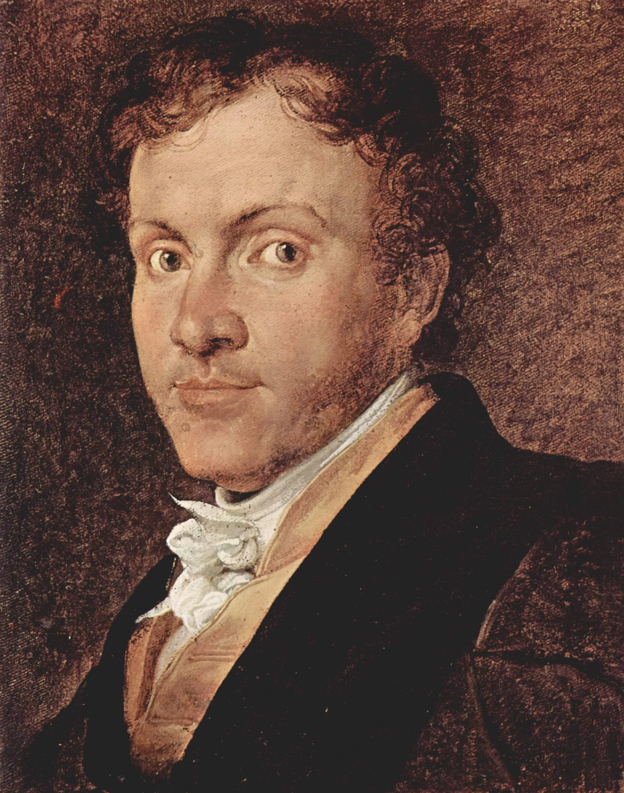 Portrait of Giuseppe Roberti by Francesco Paolo Hayez