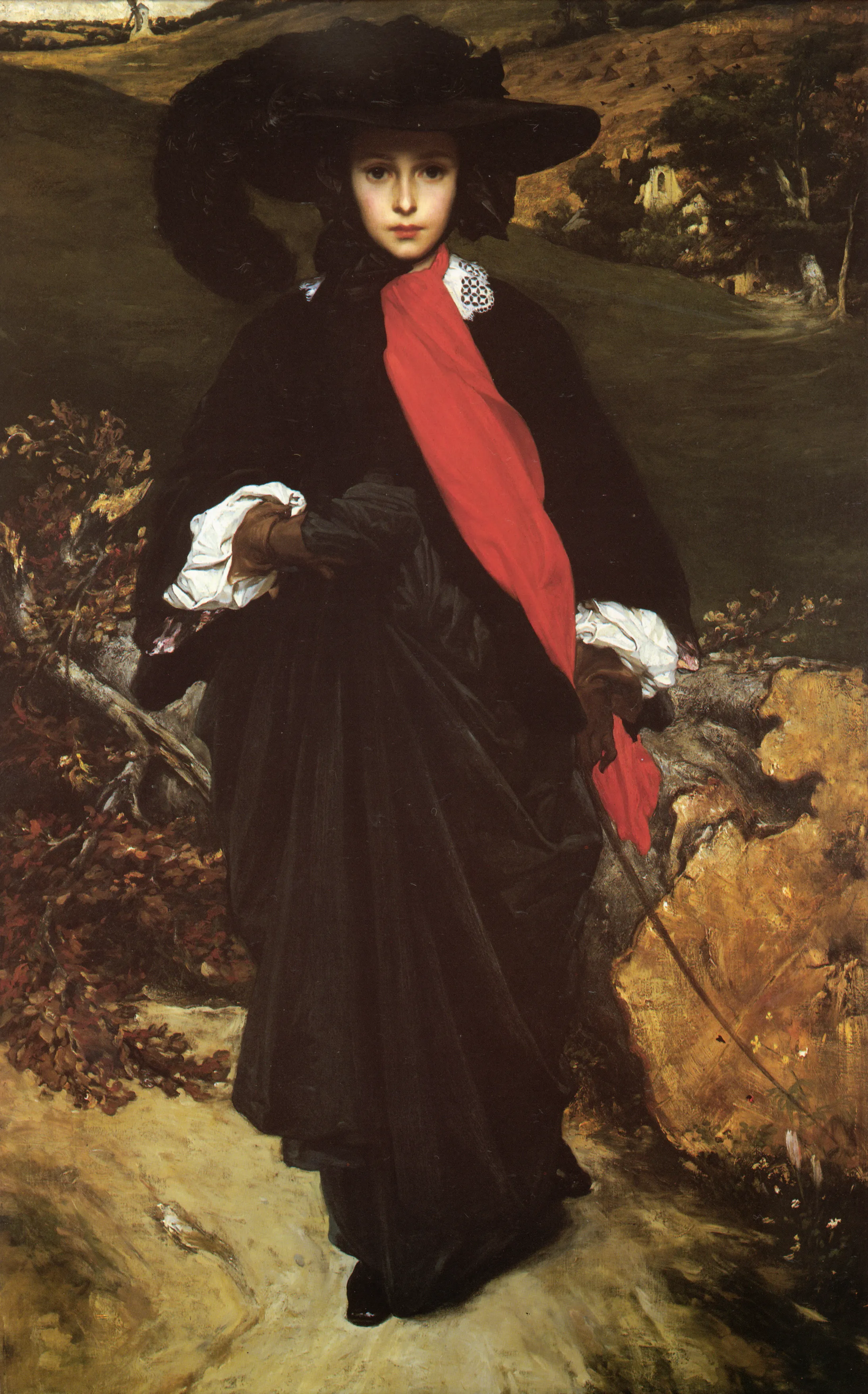 Portrait of May Sartoris by Lord Frederick Leighton