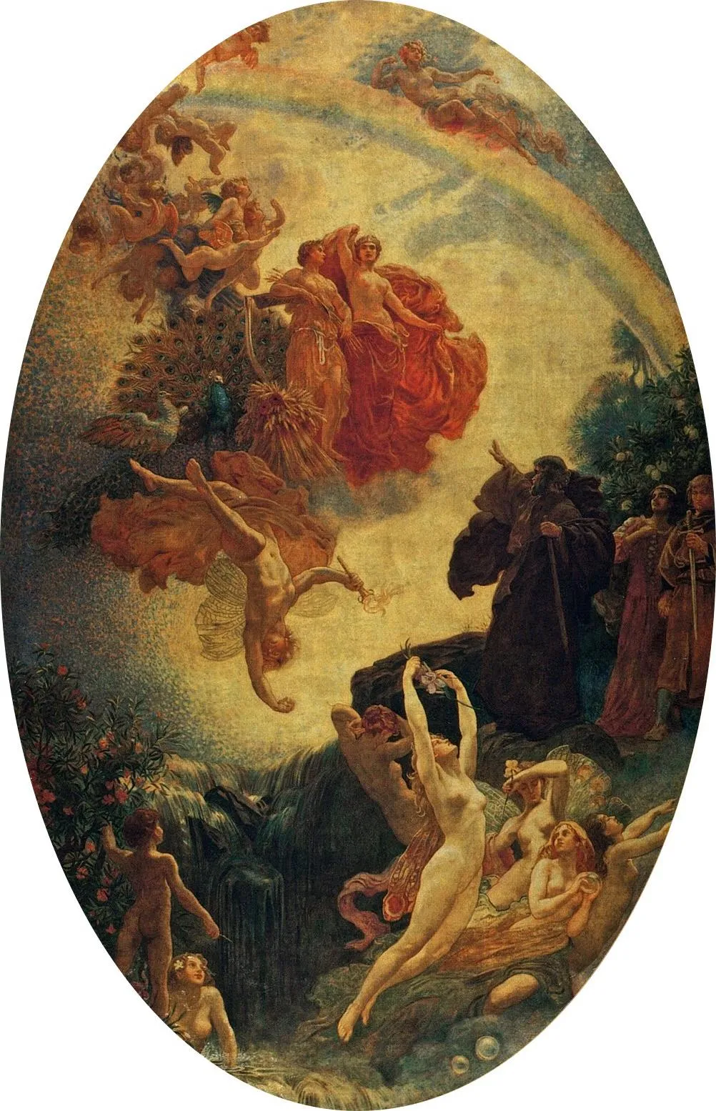 Prospero Summoning Nymphs and Deities by Herbert James Draper