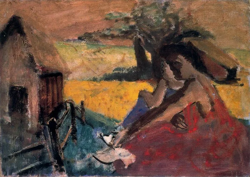 Rural Scene by Mark Rothko