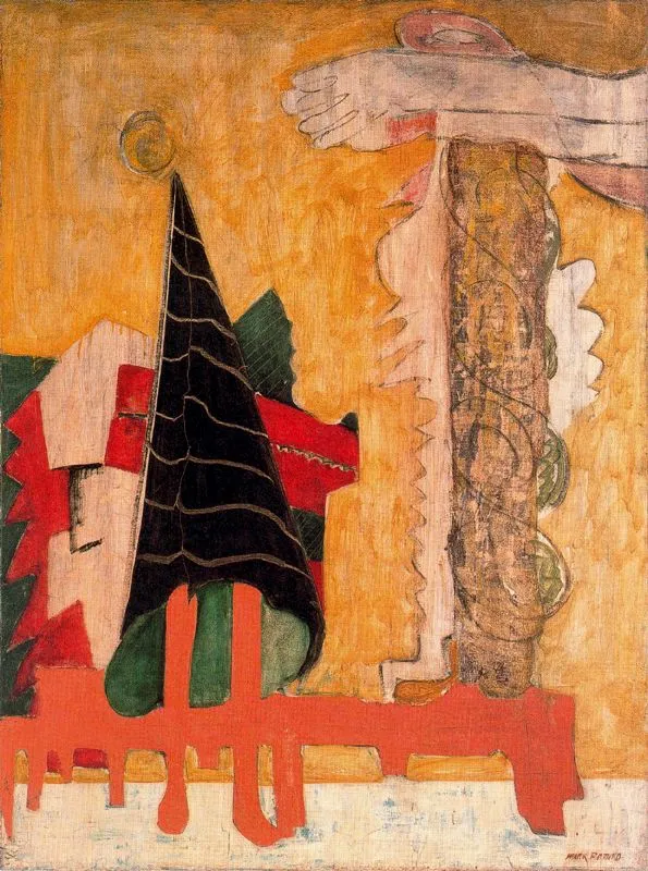 Sacrifice of iphigenia by Mark Rothko