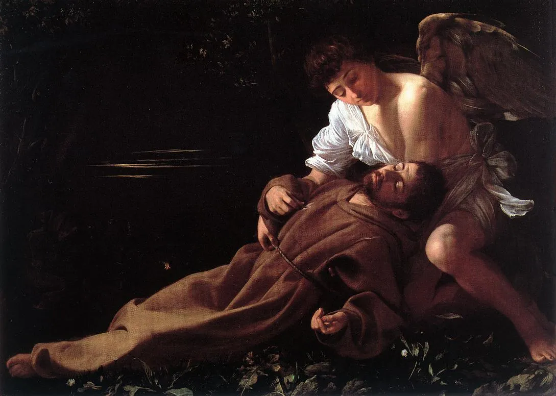 Saint Francis of Assisi in Ecstasy by Caravaggio 