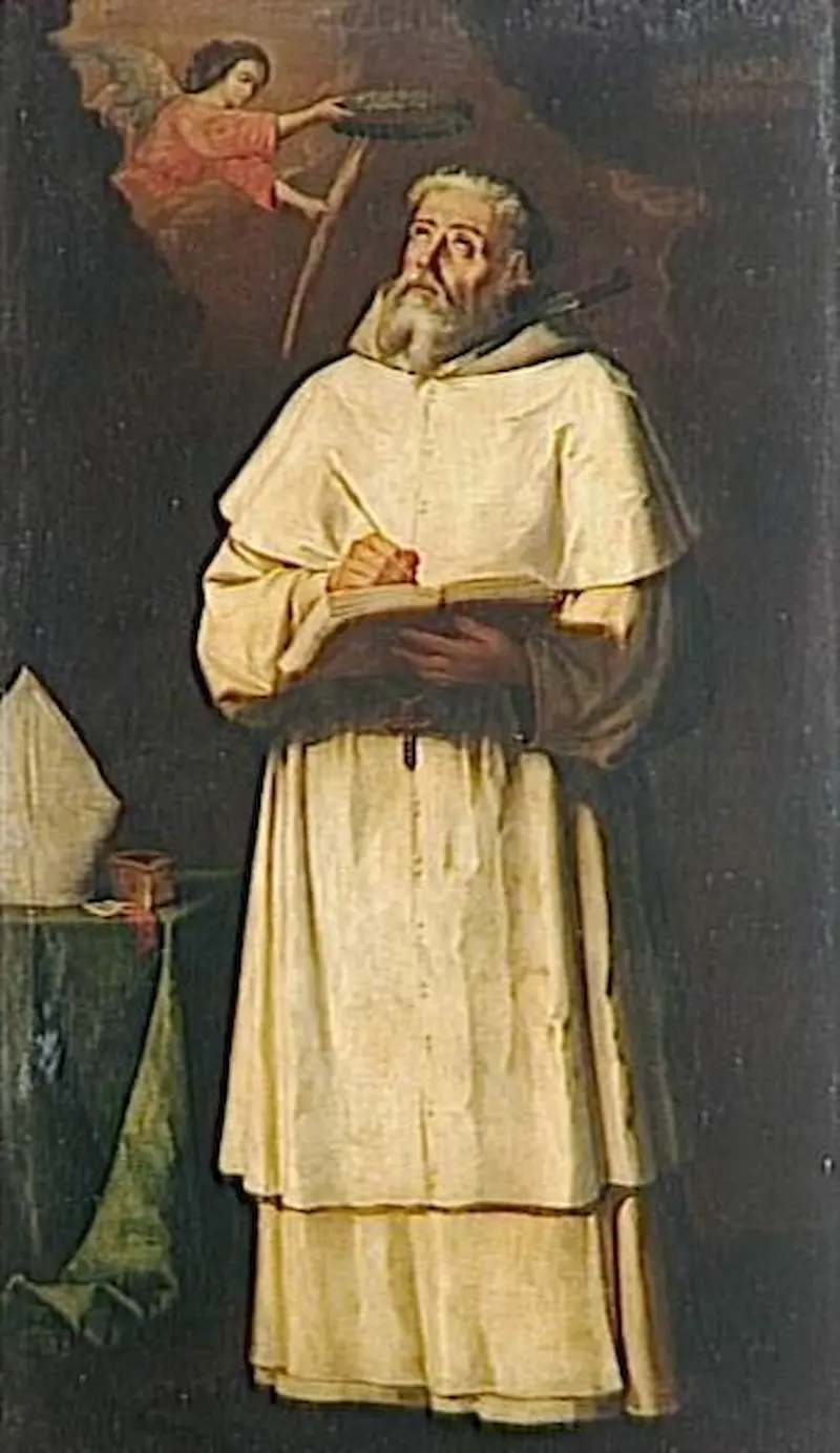 St Pierre Pascal, Bishop of Jaen by Francisco de Zurbaran