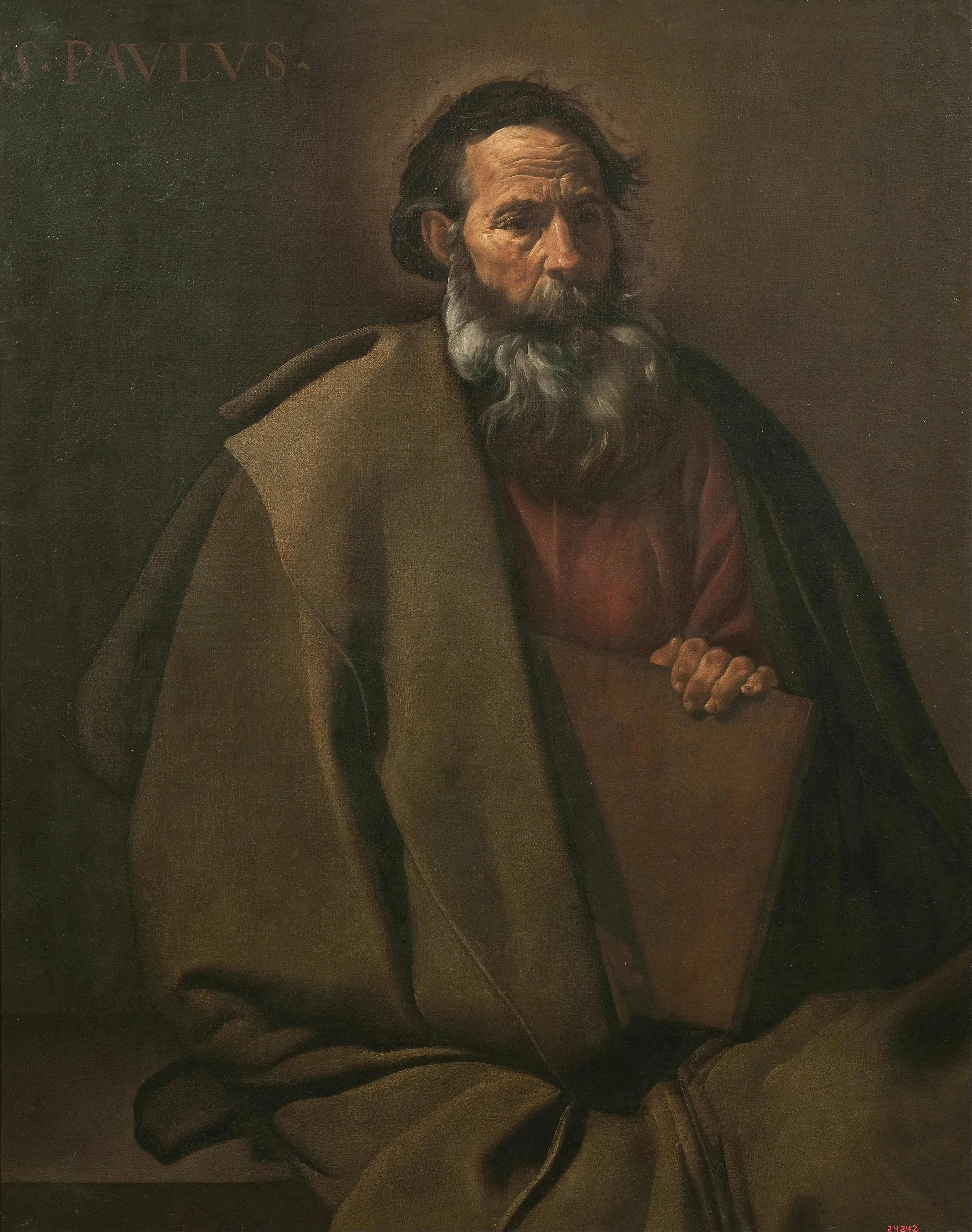 St. Paul by Diego Rodriguez de Silva y Velazquez