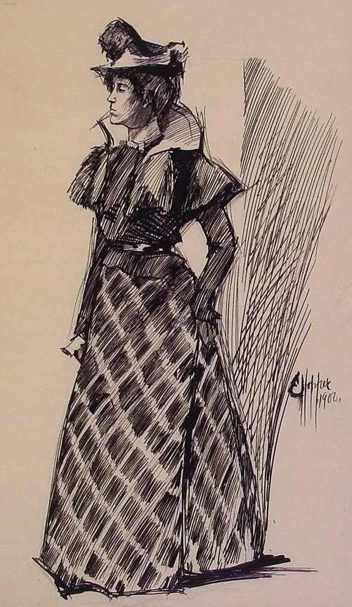 Study of a Standing Woman by Edward Hopper