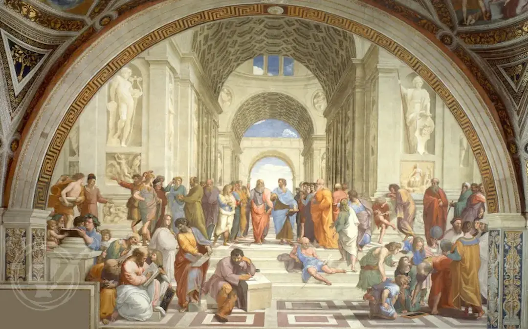 The School of Athens (from the Stanza della Segnatura)