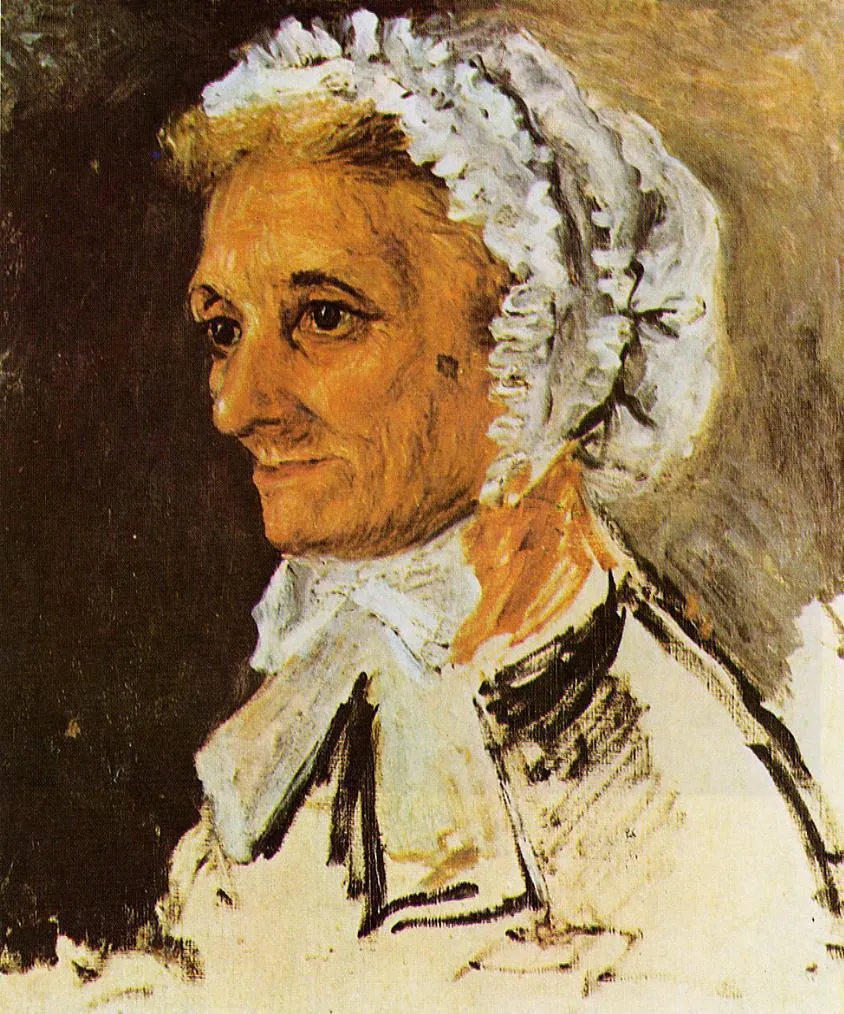 The Artist s Mother by Pierre Auguste Renoir