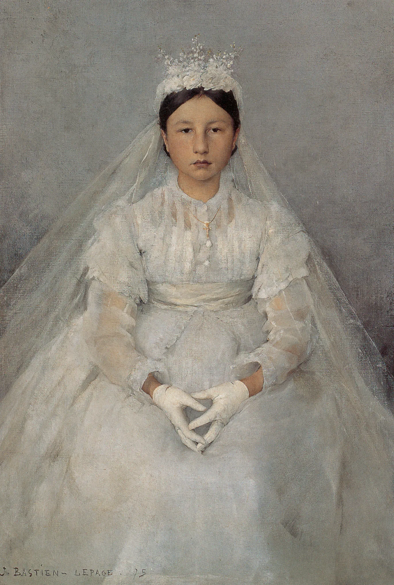 The Communicant by Jules Bastien Lepage