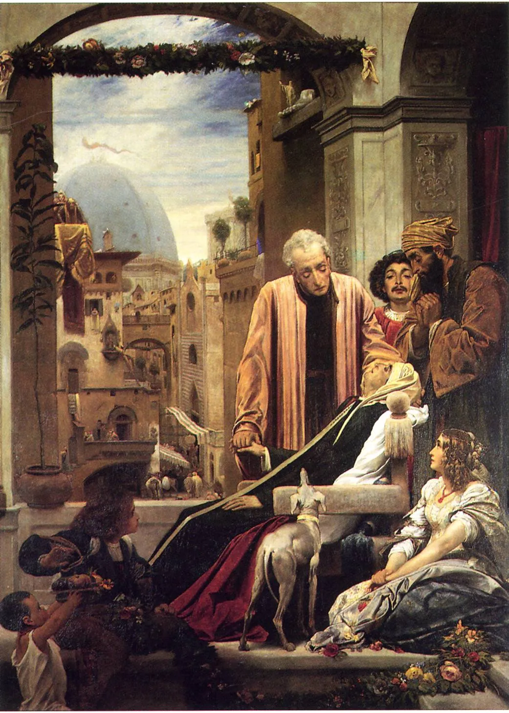The Death of Brunelleschi by Lord Frederick Leighton