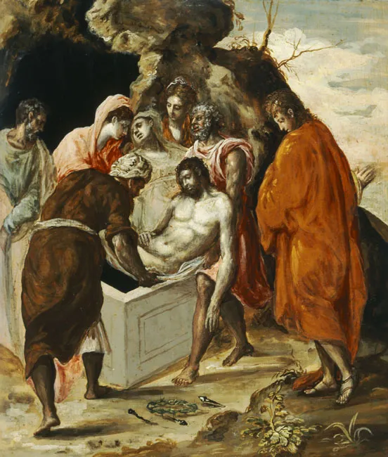 The Entombment of Christ by Doménikos Theotokópoulos