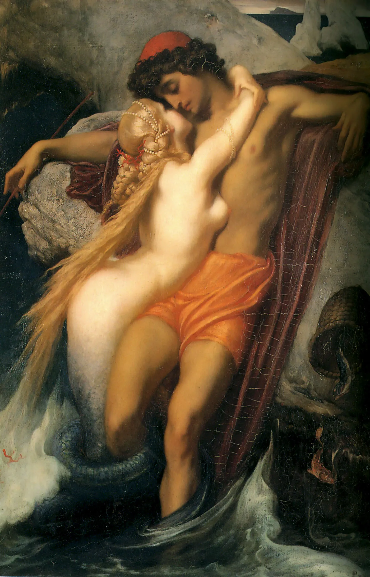 The Fisherman and the Siren by Lord Frederick Leighton