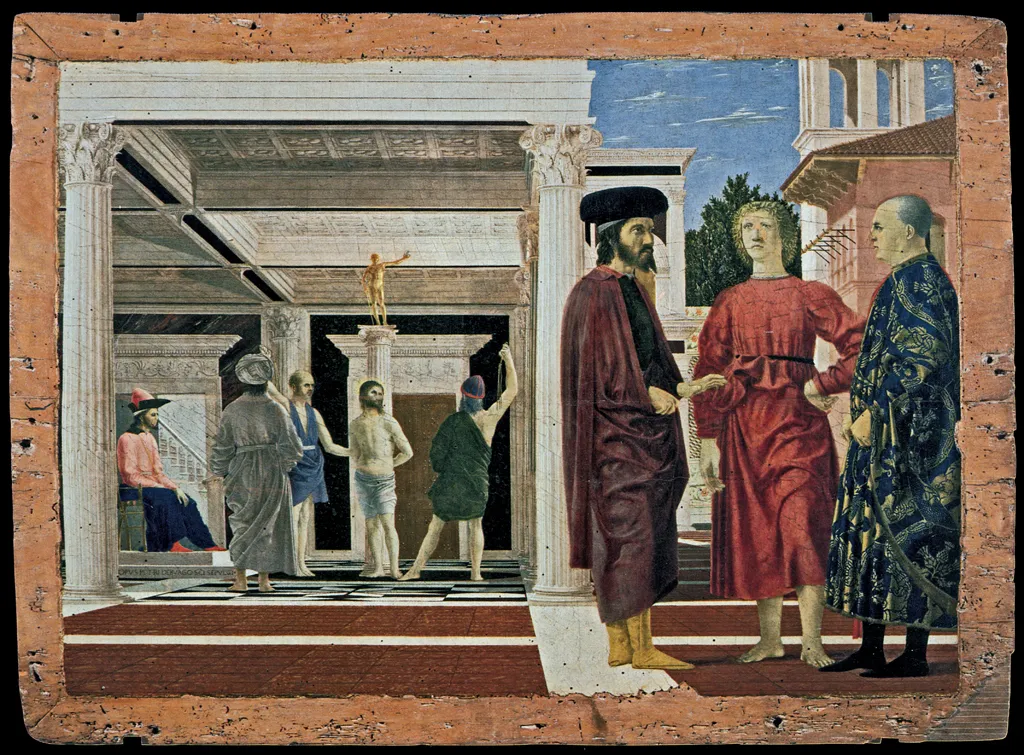 The Flagellation of Christ by Piero della Francesca