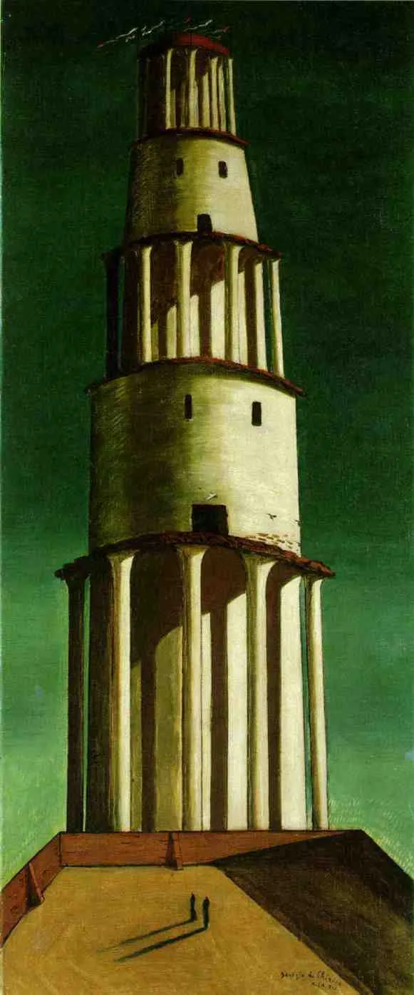 The Great Tower by Giorgio de Chirico