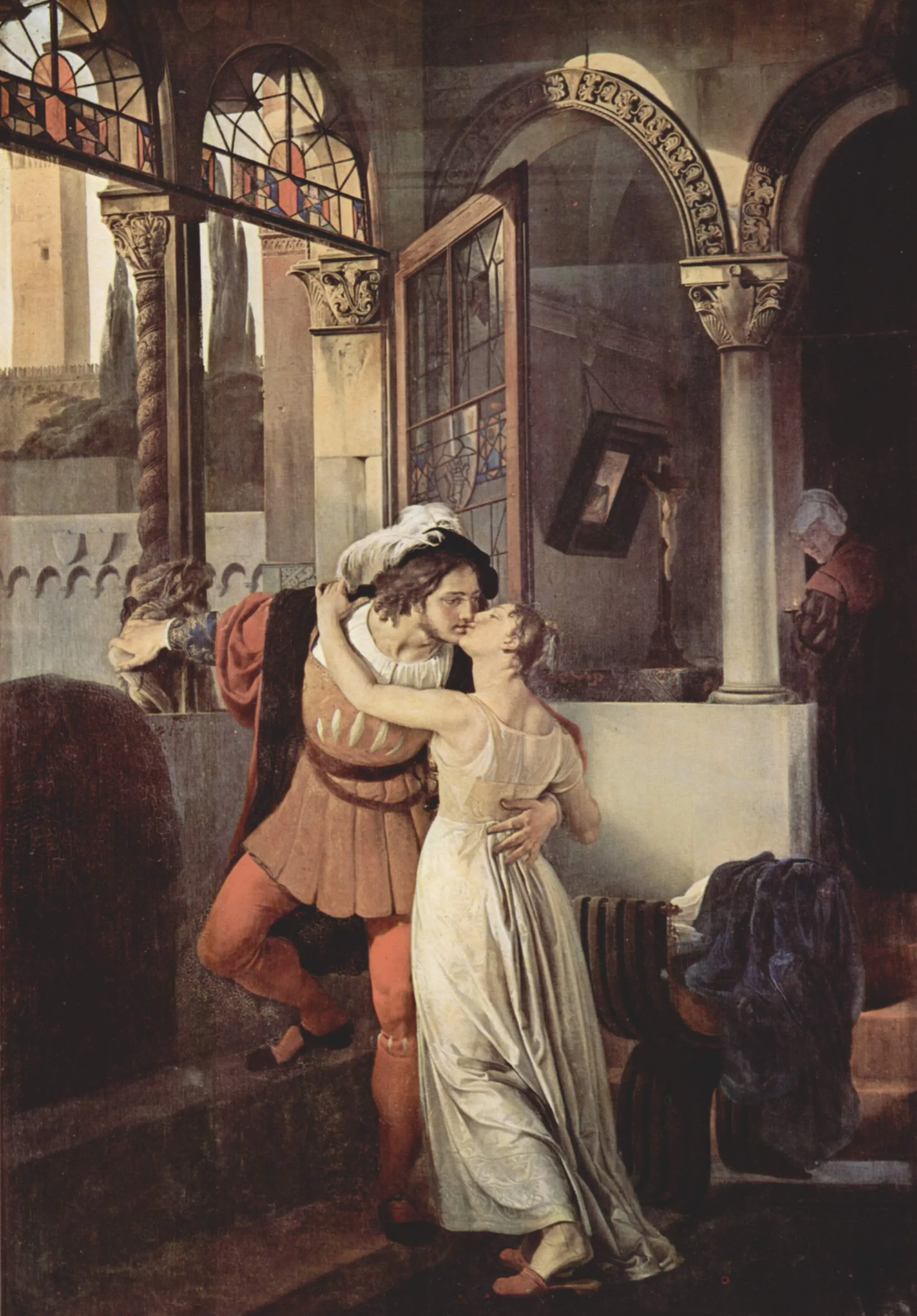 The last kiss of Romeo and Juliet by Francesco Paolo Hayez