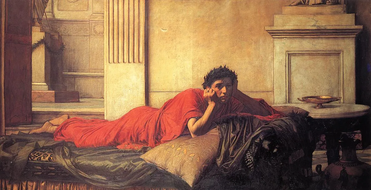 The Remorse of Nero After the Murder of His Mother by John William Waterhouse