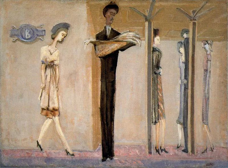Underground Fantasy by Mark Rothko