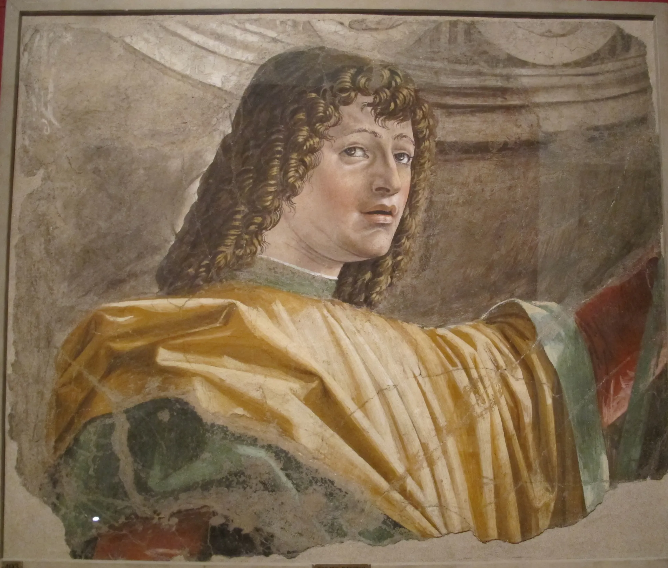 Uomo dall'alabarda by Donato Bramante