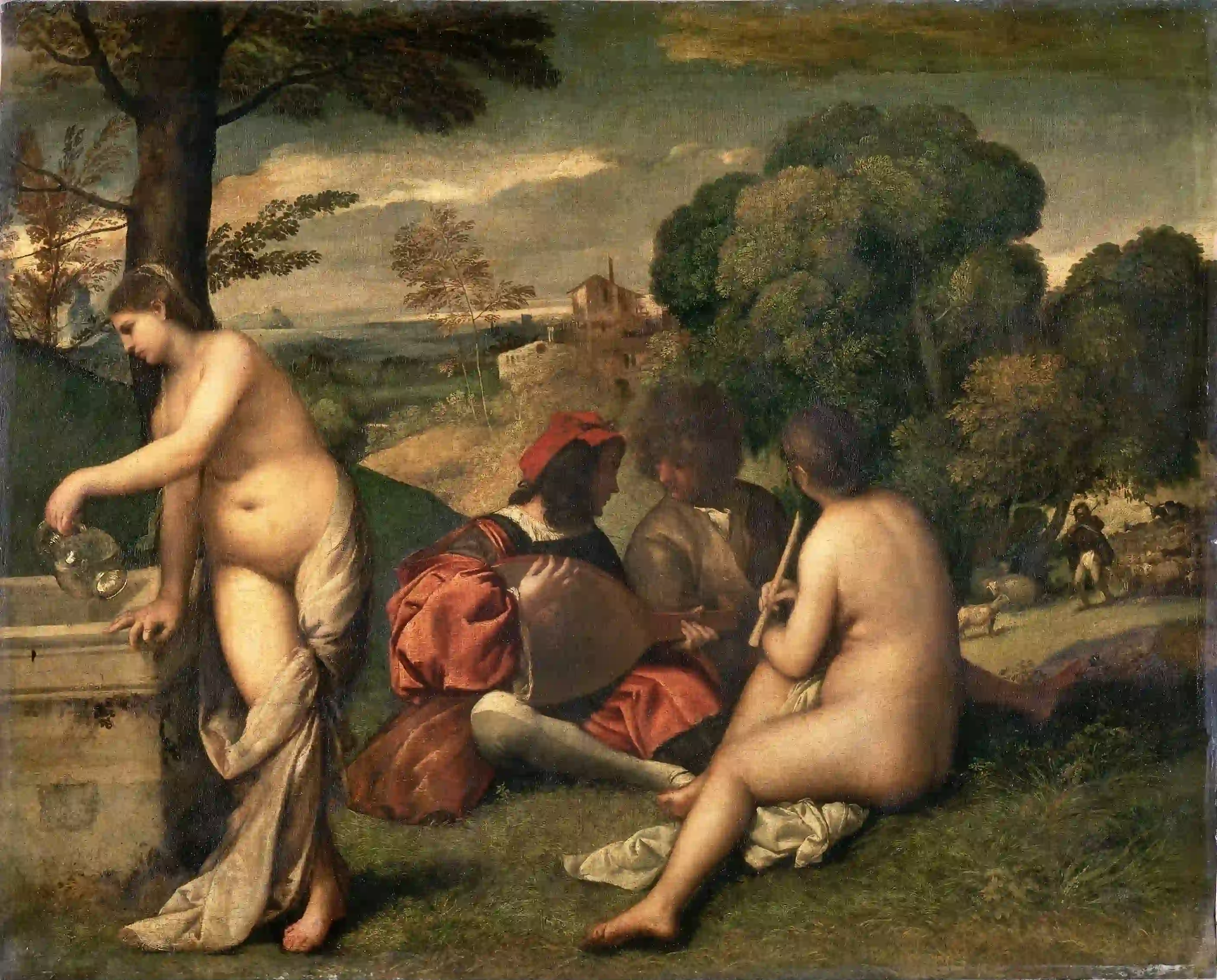 Concert Champetre by Tiziano Vecelli