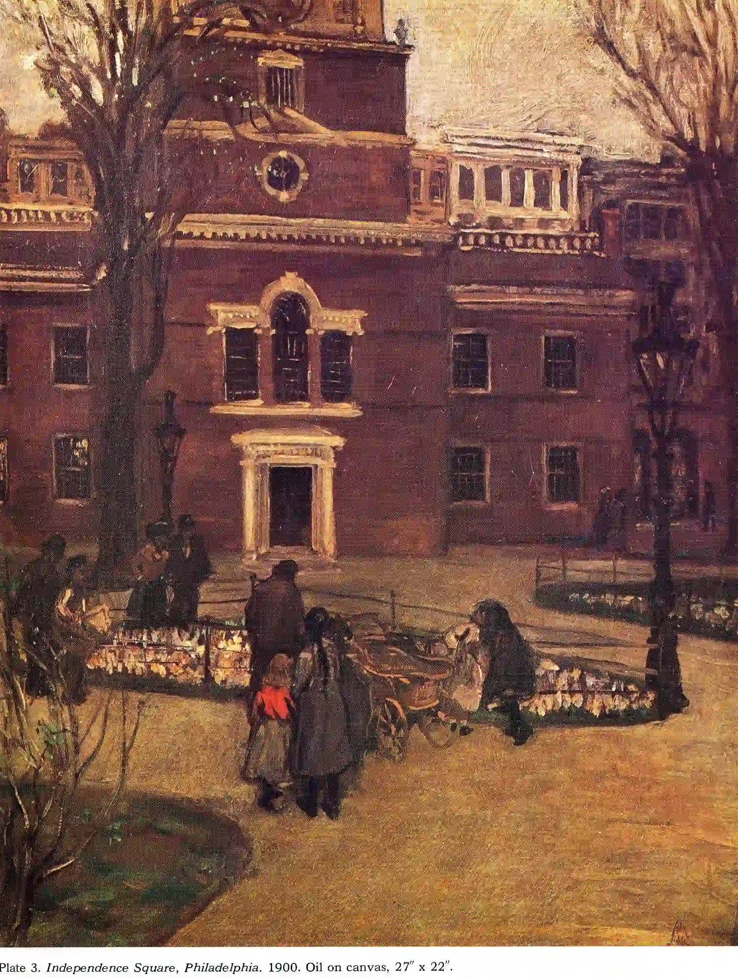 Independence Square, Philadelphia by John Sloan