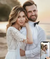 Wedding Portraits From Photos - GFM Painting