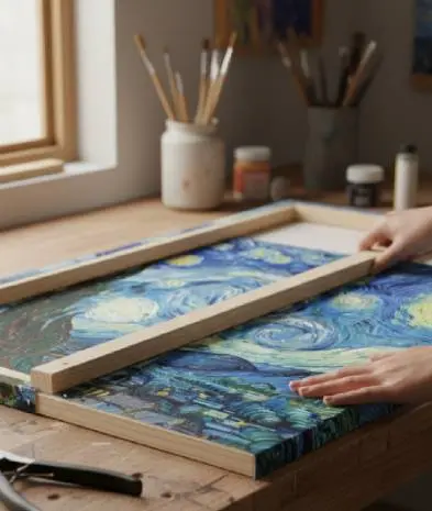 Stretching GFM Painting