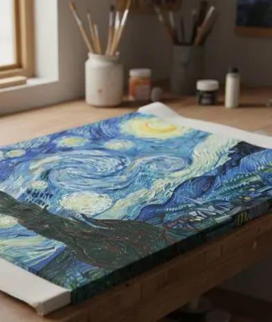 Unstretched Canvas GFM Painting