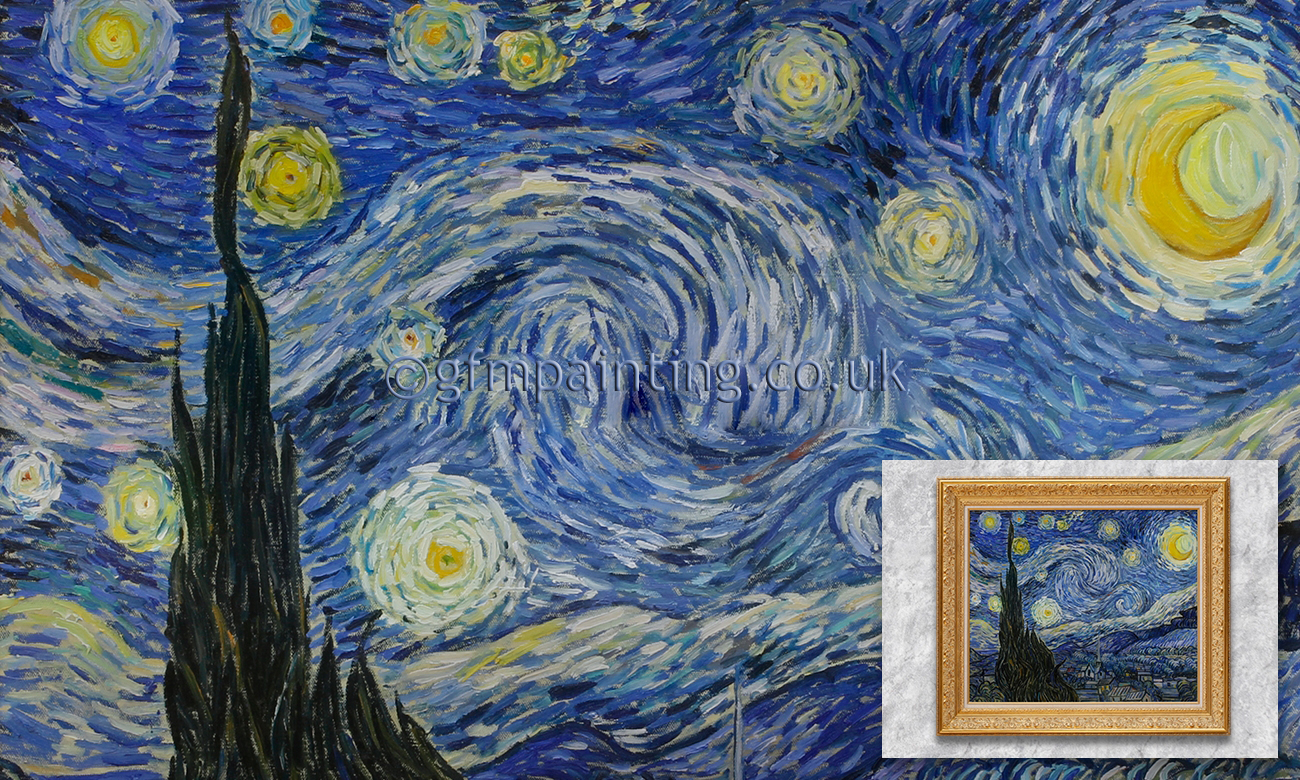 The Starry Night, Vincent , reproduction