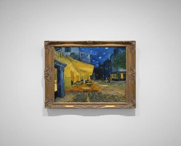 Cafe Terrace at Night by Vincent Van Gogh Hand-Painted Oil Painting Reproduction - GFM Painting