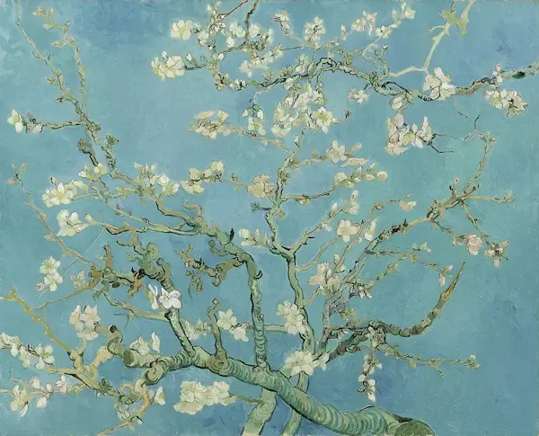 Almond Blossom by Vincent Van Gogh Original Oil Painting - GFM Painting