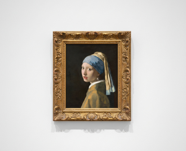 Girl with a Pearl Earring c. 1665 by Jan Vermeer Van Delft Original Oil Painting Reproduction - GFM Painting