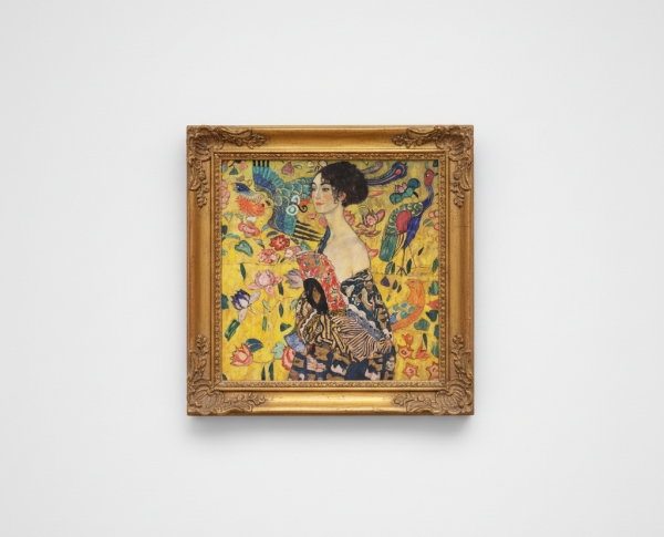 Lady With Fan by Gustav Klimt Original Oil Painting Reproduction - GFM Painting