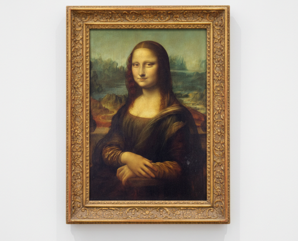 Mona Lisa (La Gioconda) c. 1503-05 by Leonardo Da Vinci Original Oil Painting Reproduction - GFM Painting