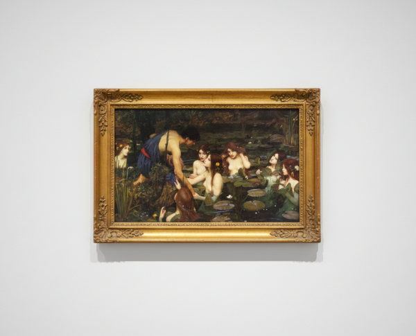 Hylas and the Nymphs 1896 by John William Waterhouse Original Oil Painting Reproduction - GFM Painting