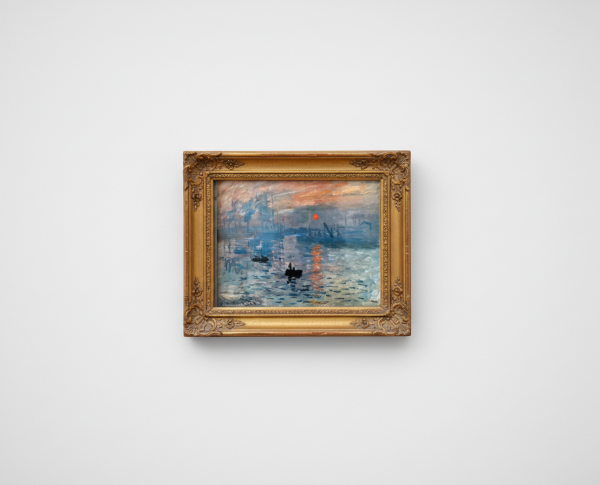 Impression Sunrise by Claude Monet Original Oil Painting Reproduction - GFM Painting