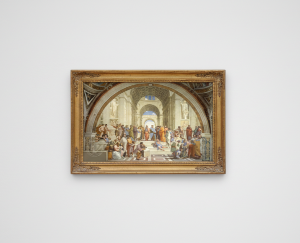 The School of Athens (from the Stanza della Segnatura) by Raffaello Sanzio Original Oil Painting Reproduction - GFM Painting