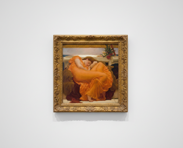 Flaming June by Lord Frederick Leighton Original Oil Painting Reproduction - GFM Painting