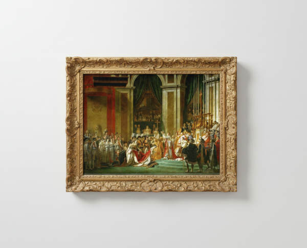 Consecration of the Emperor Napoleon I and Coronation of the Empress Josephine 1805-07 by Jacques Louis David Original Oil Painting Reproduction - GFM Painting